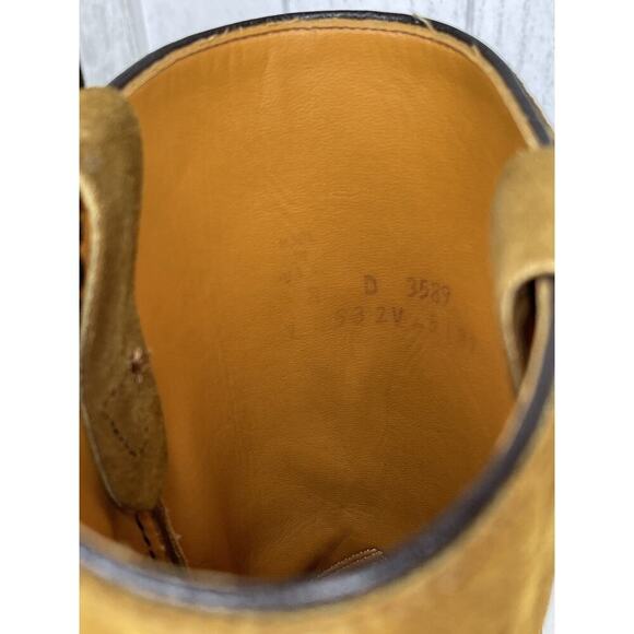 Vintage Wrangler Women’s Western Harness Moto Boots USA Made Size 8 Engineer - Picture 7 of 8